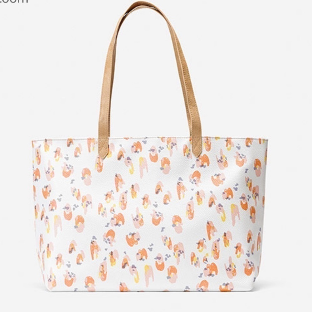 Soft Watercolor Spots Pebble Modern Tote